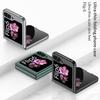 Cover Opaca Sottile Monocolore per Samsung Z Flip 6 7 Custodia Antiurto in PC Ultra Sottile per Samsung Galaxy Z Flip 5 6 ZFlip6 ZFlip7