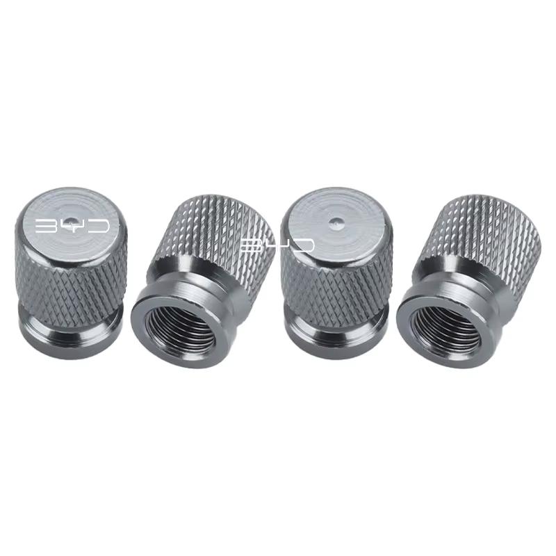 4Pcs Car Wheel Tire Valve Caps Tyre Stem Cover Airdust Waterproof for BYD
