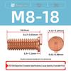 PT-M3M4M5M6M8 Copper-Plated Carbon Steel Projection Weld Studs and Screws