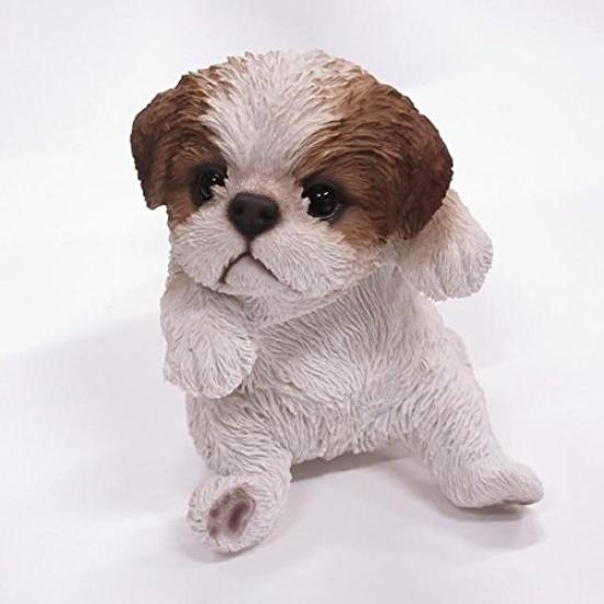 

Toyosekiso Animal Object Dog Ornament Shih Tzu 14202