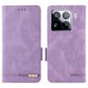 For Xiaomi 15 Pro Case Leather Wallet Flip Phone Cover with Hardware Decor