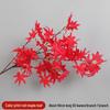 Artificial Red Maple Leaf Branch for Decoration and Landscaping