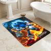 Personalized Name Shadow Sonic Living Room Non-Slip Area Rug Soft Carpet for Bedroom Playroom Sofa Office Home Decor Doormat