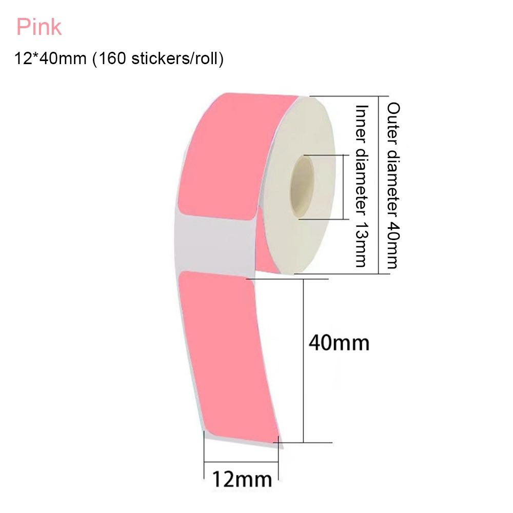 Back Adhesive Thermal Sensitive Paper Tags for P15/P12/P11/D30/D32/D35/Q30 Switch Sticker