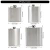 Effective Men's Essential Flagon Elegant Stainless Steel Flask Perfect for Outdoors Adventure or Special Event