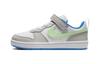 Court Borough GS Low Top Kids' Skateboarding Shoes White Gray Green Children Aged 3 7 Years Old DV5457-005