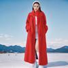 Autumn and Winter Thickened Long Stand-up Collar Imitation Mink Hair Thickened Wool Environmentally Friendly Fur Jacket Women's Light Coat