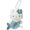 Sanrio Hello Kitty Glitter Mascot Mermaid  Blue 