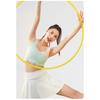 Contrast Color High Elasticity Shockproof Gathering U Type Yoga Sports Bra For Women