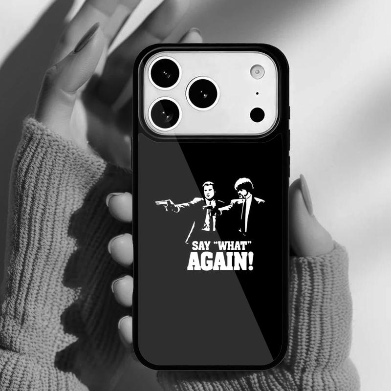 Pulp Fiction Dance Phone Case for iPhone 17 Air 16e 15 14 13 Pro Max Back Cover for 12 11 Pro Coque