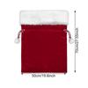 with Drawstring Santa Claus Gift Sack Velvet Christmas Present Bag  Party Supplies