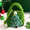 Authentic Plush Head-Tilt Christmas Keychain Decompression Doll - Small Pendant Ornament Gift
