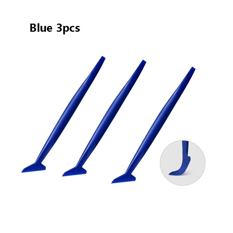 3-18PCS Car Vinyl Wrap Tool Kit 3 in 1 Vinyl Flexible Micro Squeegee Curves Slot Tint Tool Automotive Vinyl Wrap Film Install