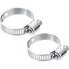 Stainless Steel 316 thru hull exhaust kit, Thru Hull Exhaust fitting 24mm Tube Pipe + 24'' Exhaust Pipe Parking Air Heater 1 Inch/25mm Inner Fitting