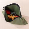 1Pc Multipurpose Storage Tool Pouches Premium Tool Bag With Zipper And Carabiner For Camping Woodworking Electrician Gardening