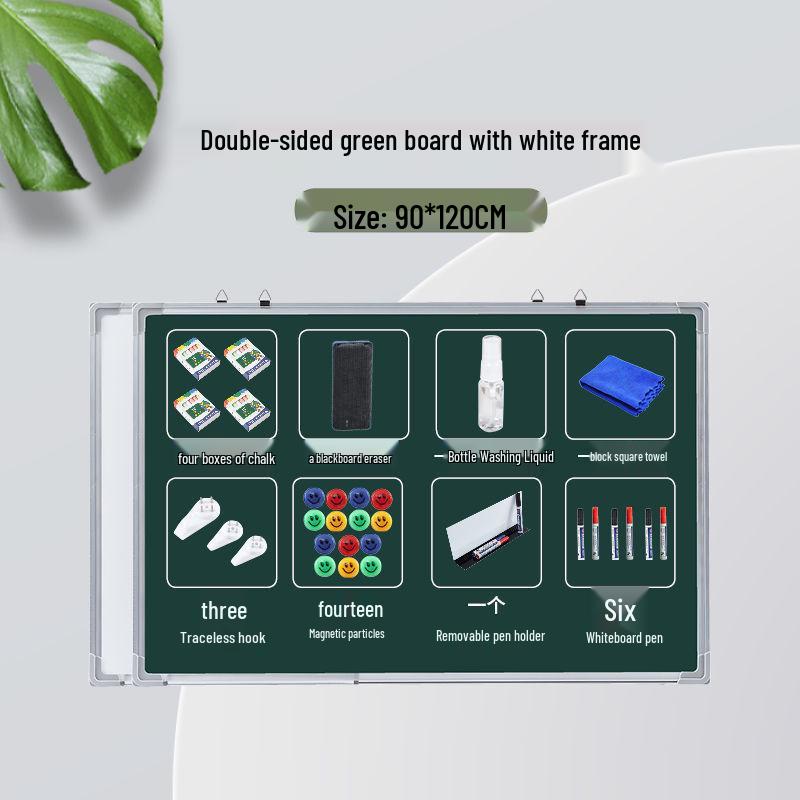 Children's Erasable Magnetic Blackboard for Home, Teaching, and Office Use
