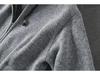 Men's Autumn/Winter Thick Hooded Knitted Cardigan Sweater Jacket