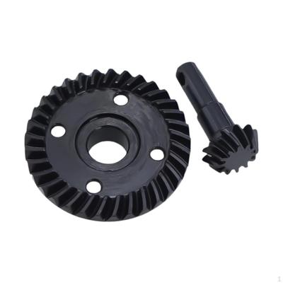 Differential Axle Gear Replacement Heavy Duty Steel Spiral for 1/10 RC Car DIY
