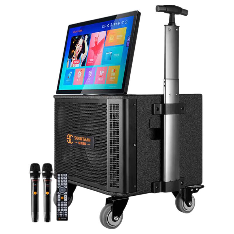 Songchuan SG30-10 Outdoor KTV Trolley Speaker with Wireless Microphone CN plug (adapter included) (CN version)