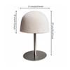 Hat and Hairpiece Holder Stainless Steel Base Display Head Detachable Design
