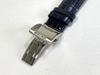 L0CA014J0 SEIKO Mechanical 20mm Genuine Leather Strap with Calfskin Dark for via Buckle, Embossed, Blue, SARG015/6R15-02V0 (Ships Nekoposu)