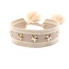 Handmade Wrist Strap Woven Tassel Wristband Adjustable Bracelets Hand Jewellery