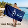 FC Porto Design Beach Towel Custom Text Large Towel for Beach Vacation