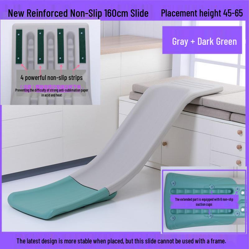 Compact Indoor Toddler Slide: Convertible Sofa or Bedside Toy for Small Spaces