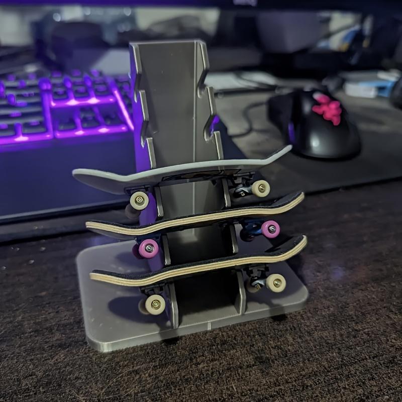 

Mini Finger Skateboard Storage Rack Desktop Display Rack Holder Finger Skateboard Enthusiast Gift Home Decoration Accessories
