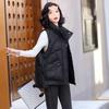 Women's Korean Style White Duck Down Vest - Autumn/Winter 2025, Short, Loose, Thickened, Versatile Sleeveless Outerwear