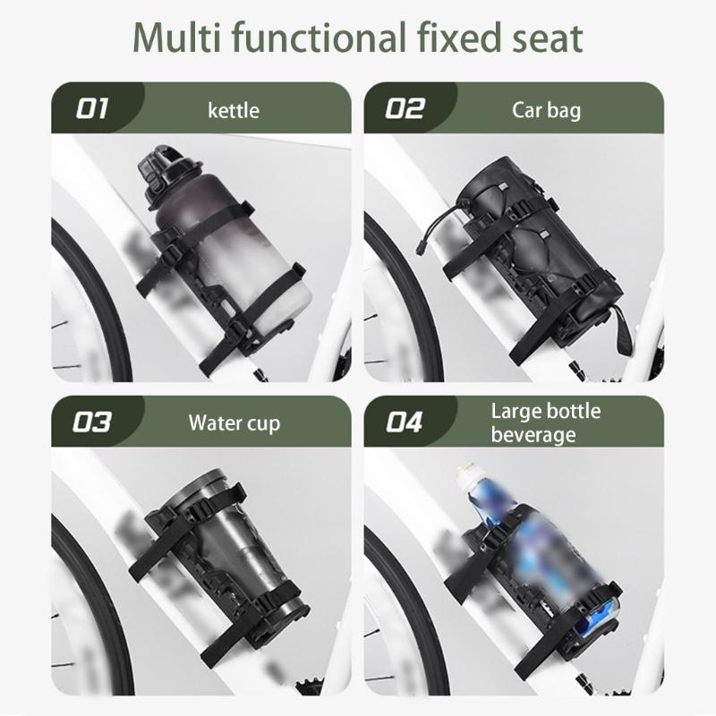 Road Bike Front Fork Bag with Front Bike Rack Waterproofs 5L Bike Panniers Bag for Bike Pack Cycling Tours Enduring