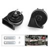 12V Car Horn, 410DB Car Snail Horn, Air Horn, Waterproof Motorcycle Modification, for Motorcycle Boats Trucks