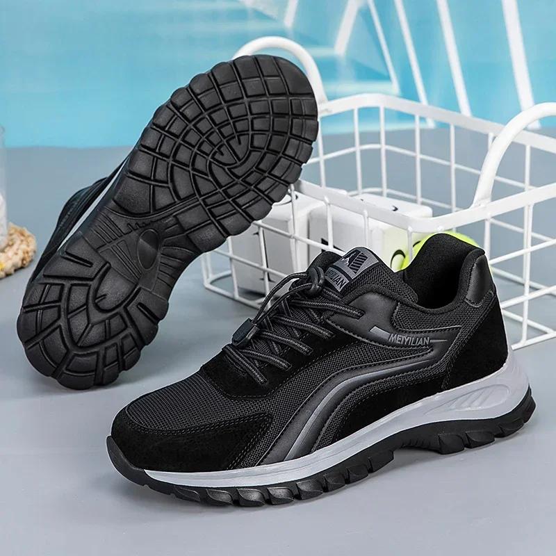 Autumn Outside Running Shoes for Men Comfortable Mens Athletic Walking Sneakers Luxury Brand Parents Fitness Travel Walk Shoes
