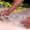 Tragbare Aufbewahrungsbox für Getränkedosen, geeignet für Kühlschrankregal, Bierdosenregal, Kühlschrankaufbewahrung, Ausziehregal, transparentes Plastik