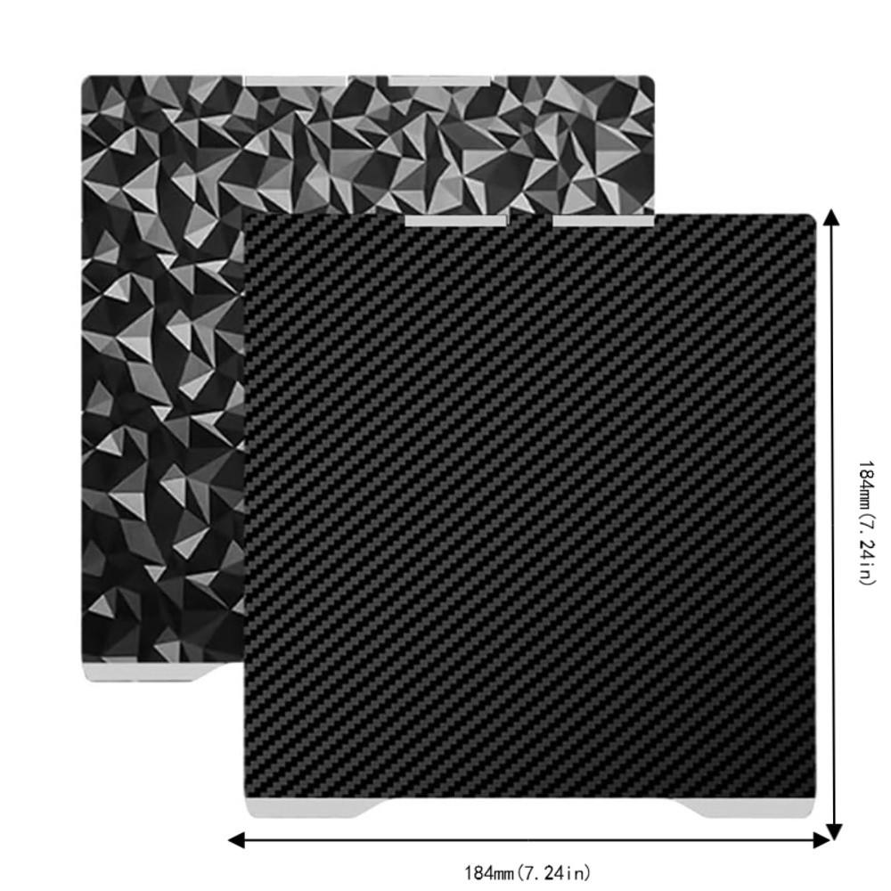 Smooth Surface Build Plate 184x184mm Platform Sheet Flexible Print Bed Home Workshop