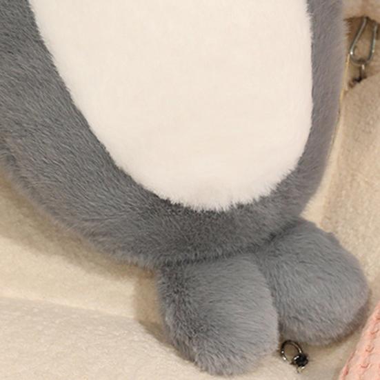 Seal Plush Pillow Sleeping Seal Stuffed Animal with Removable Accessories Soft Cuddly Pillow for Hugging