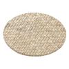 Round Table Cover 47.24" Washable Tablecloth with Elastic Edge 3D Stain-Resistant Table