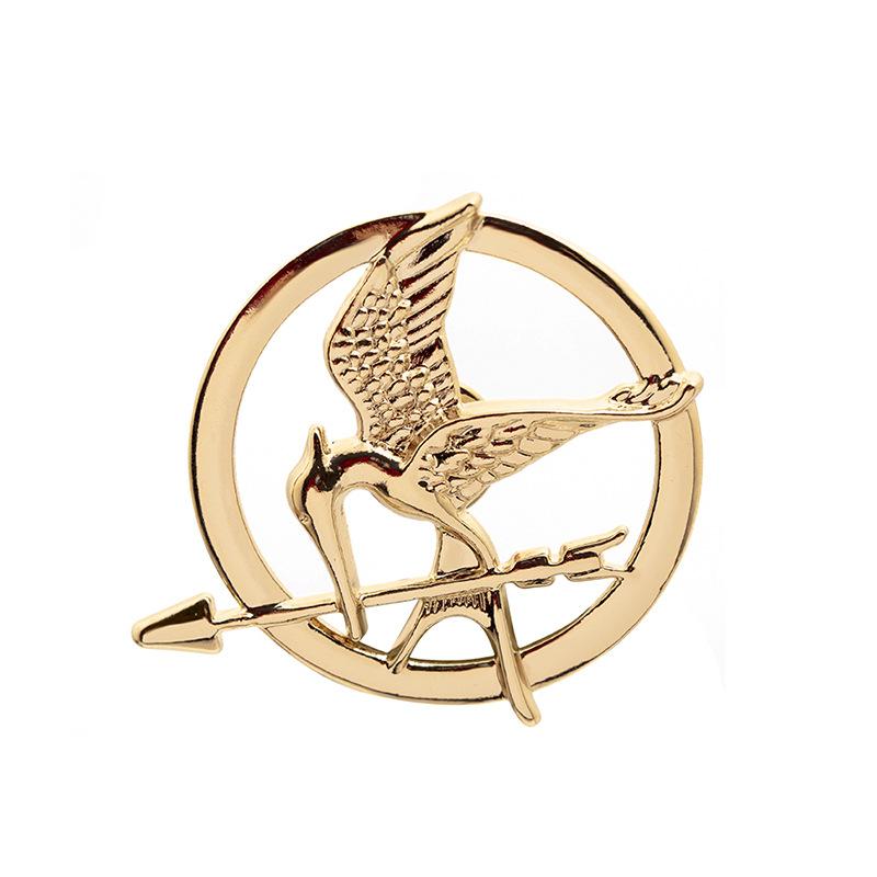 Fashion Trendy Jewelry The Hunger Games Popular Vintage Style Birds Brooches Movies Jewelry Cosplay Gifts