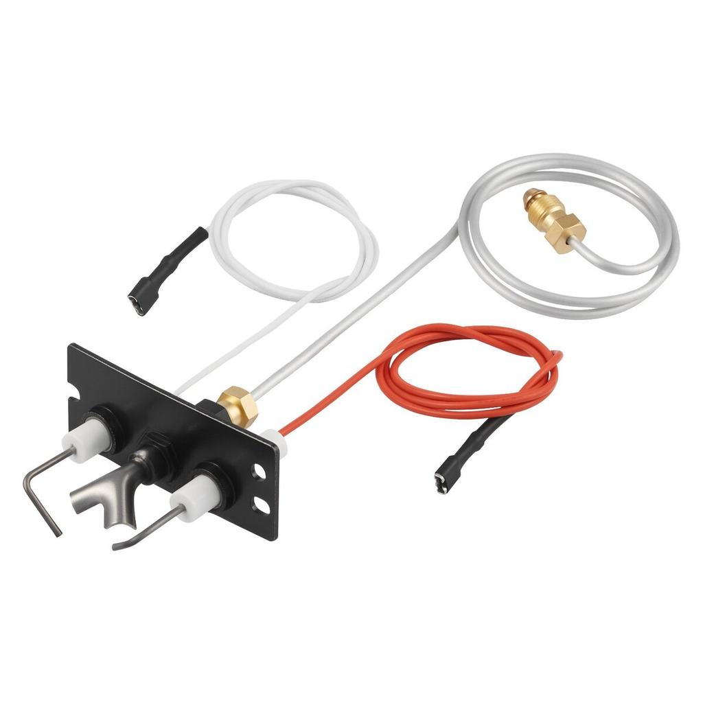 Gas Pilot Assembly, OE 2090-012, 2198-012, SRV2090-012 Fireplace Gas Pilot Assembly, Natural Gas Ignition Replacement, Fit Heatilator, Heat & Glo,