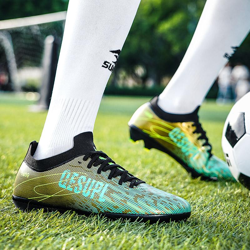 Football Boots Men Match Sneaker Boy Comfortable TF/FG  Soccer Shoes Training Children Professional Top Quality Football Shoes