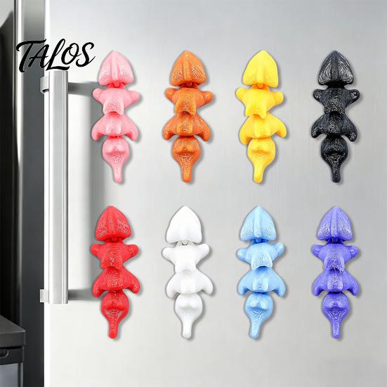Metal Surface Accessory 1/8Pcs 3D Dragon Refrigerator Magnet, Articulated Magnetic Decoration, Cartoon Magnet Memo Note Photo Holder for Fridge