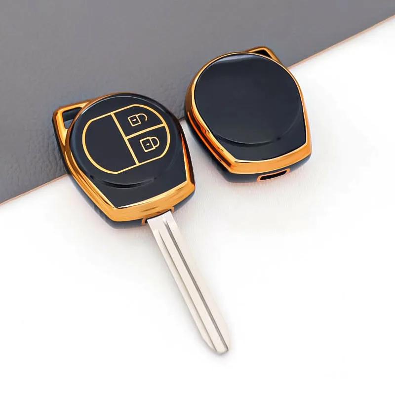 2 Buttons Car Key Cover Case Remote Key Shell Fob Holder Protector Fit For Suzuki Swift Sx4 Alto Vitara Ignis Jimny Splash
