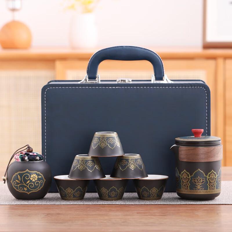 Ceramic Travel Kung Fu Tea Set