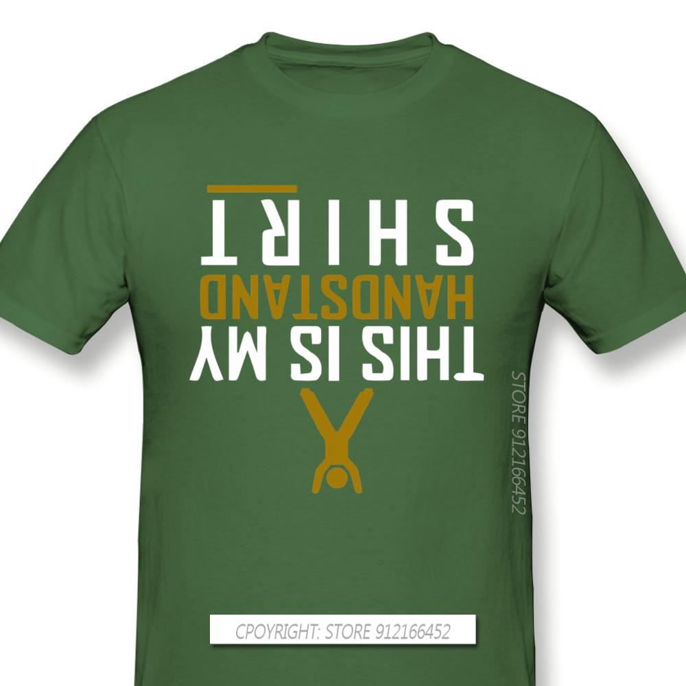 My Handstand Shirt Anime Clothes Funny Design Bodybuildin Pumpin Muscle Trainin Slim Fit 100 Cotton Unisex Tshirt
