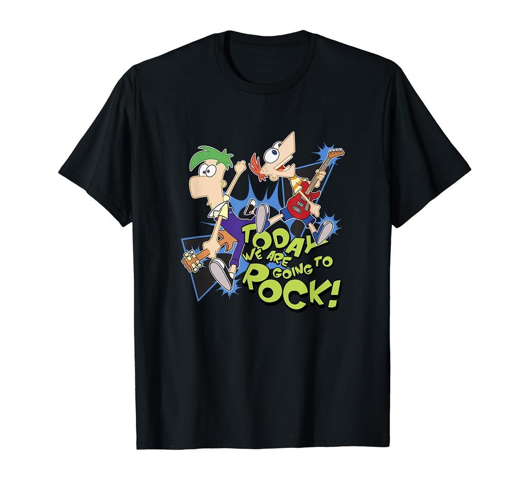 Disney Phineas and Ferb Let's Rock Today! T-Shirt
