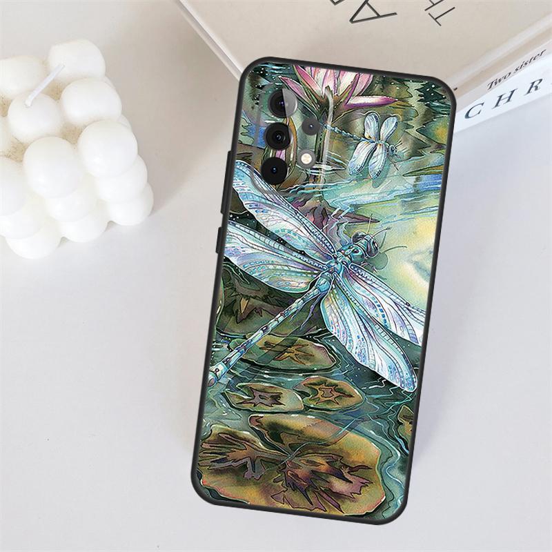 Dragonfly For Samsung Galaxy A56 A36 A26 A16 A05 A06 A22 A32 A52 A54 A34 A14 A55 A15 A53 A33 A35 Case