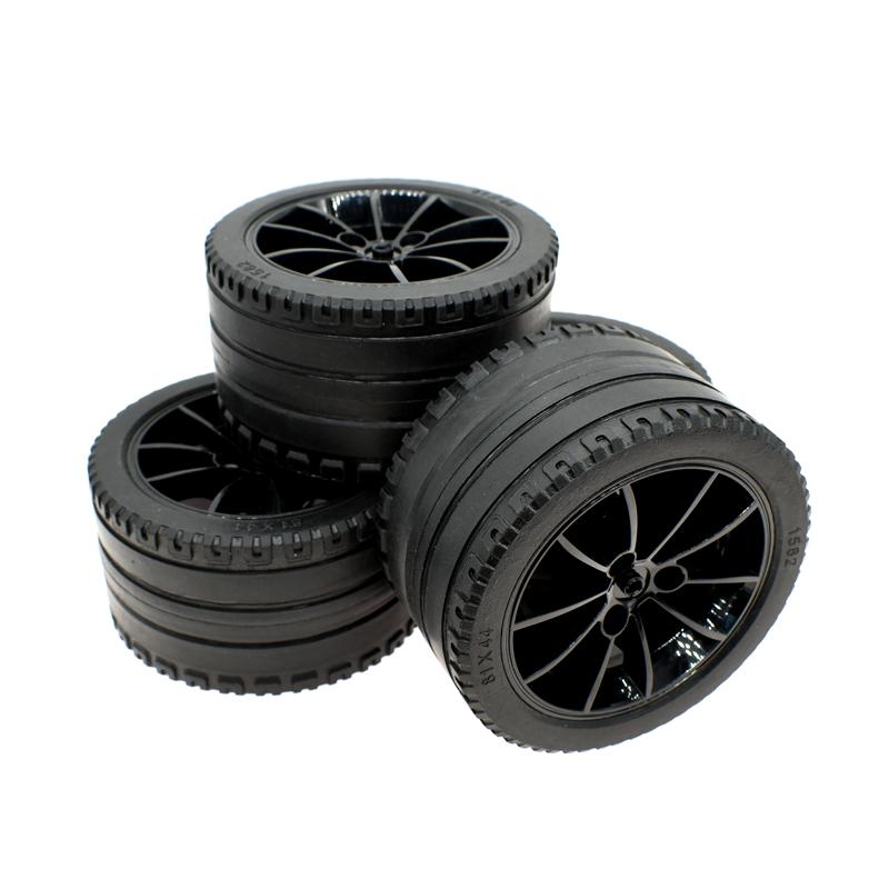 23800 Wheel 62.3mm x42mm 23799 Tire 81.6 x 44mm Racing Large Brick Collection Modular GBC Toy For Technical MOC Building Blocks