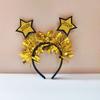 Christmas Star Hair Hoop Festival Headbands For Women Girls Holiday Celebration