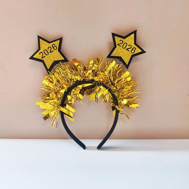 Christmas Star Hair Hoop Festival Headbands For Women Girls Holiday Celebration