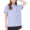 MLB Detroit Tigers Logo Embroidered Print Crew Neck Short Sleeve T-Shirt Unisex Tops Light-Purple 3ATSB0233-46PPL